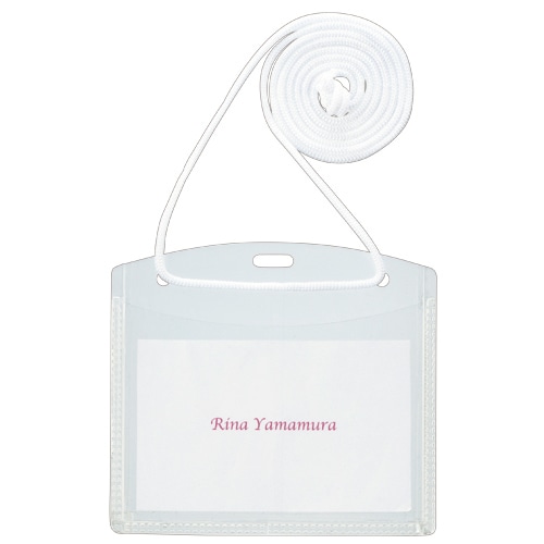 TANOSEE イベント用名札 名刺サイズ 10個/袋（ご注文単位1袋）【直送品】