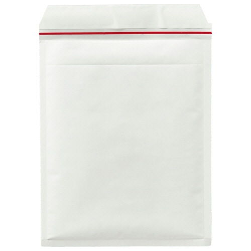 TANOSEE クッション封筒 CD/DVD2枚組用 内寸210×270mm 白 300枚/箱（ご注文単位1箱）【直送品】