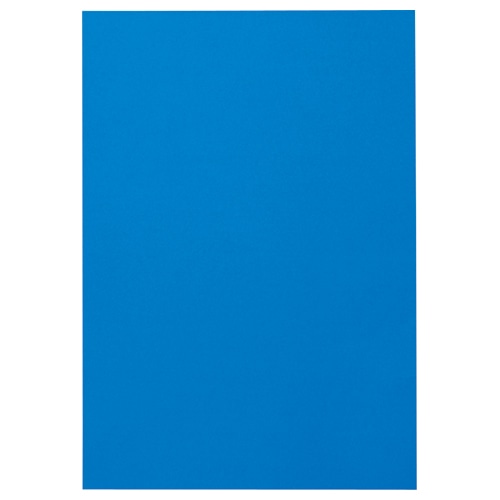 TANOSEE 色画用紙 四つ切 あお 10枚/袋(ご注文単位1袋)【直送品】