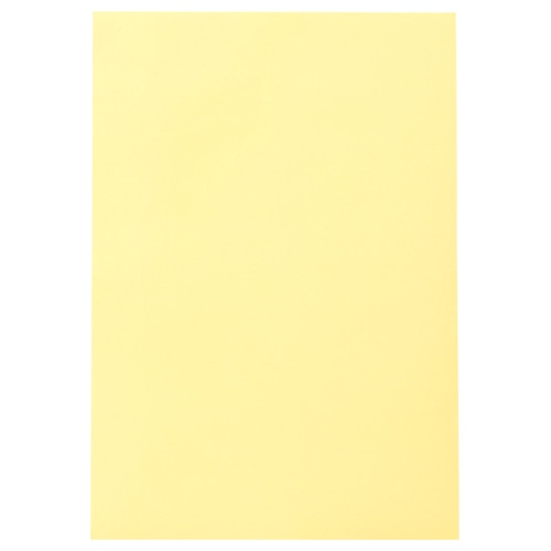 TANOSEE 色画用紙 八つ切 クリーム 10枚/袋(ご注文単位1袋)【直送品】