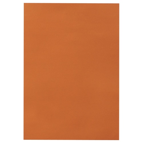 TANOSEE 色画用紙 八つ切 ちゃいろ 10枚/袋(ご注文単位1袋)【直送品】