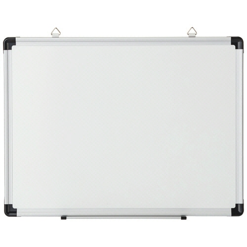 TANOSEE 壁掛け用 ホーローホワイトボード 無地 600×450mm 1枚（ご注文単位1枚）【直送品】