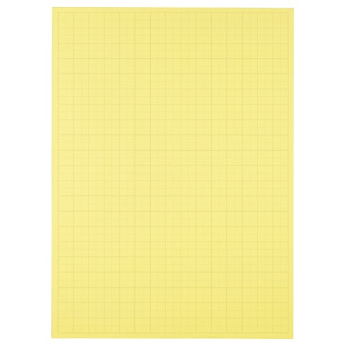 TANOSEE 模造紙(プルタイプ) 本体 788×1085mm 50mm方眼 クリーム 20枚/箱(ご注文単位1箱)【直送品】