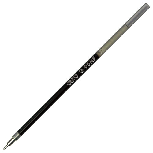 オート ゲルインクボールペン替芯 0.5mm 黒 ニードルポイントマルチカラーゲル用 G-95NPクロ 5本/セット（ご注文単位1セット）【直送品】