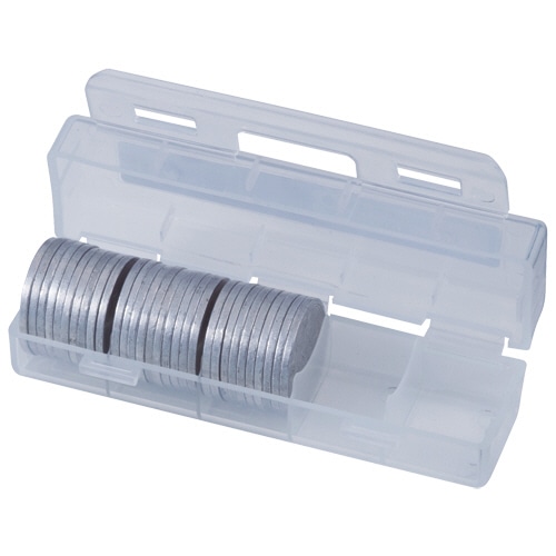 カール事務器 コインケース 1円硬貨(50枚収納) クリア CX-1-J 1個(ご注文単位1個)【直送品】