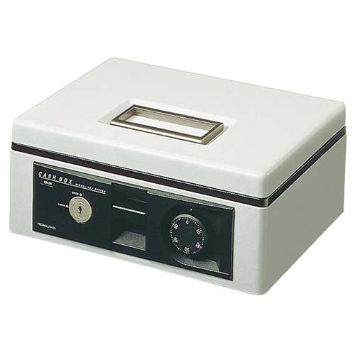 コクヨ 手提げ金庫(ダイヤル錠付) A5 W272×D215×H113mm ライトグレー CB-13M 1台(ご注文単位1台)【直送品】
