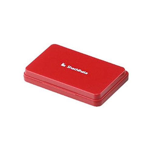 シヤチハタ スタンプ台 大形 赤 HGN-3-R 1個（ご注文単位1個）【直送品】