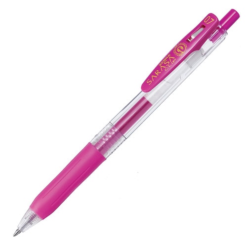 ゼブラ ジェルボールペン サラサクリップ 0.7mm マゼンタ JJB15-MZ 1本（ご注文単位1本）【直送品】