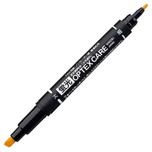 ゼブラ 蛍光オプテックスケア オレンジ WKCR1-OR 1本(ご注文単位1本)【直送品】