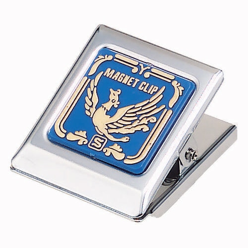 ソニック マグネットクリップ 大 口幅44mm 青 CP-63B 1個（ご注文単位1個）【直送品】