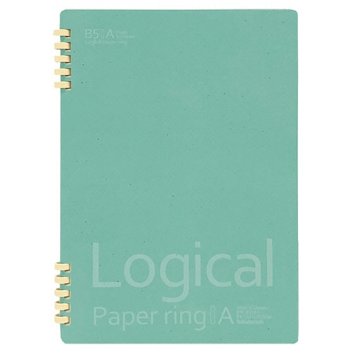 ナカバヤシ ロジカル ペーパーリングノート B5 A罫 40枚 NW-B518A 10冊/セット（ご注文単位1セット）【直送品】