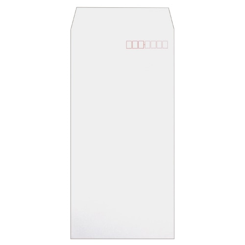 ハート 透けない封筒 ケント 長3 80g/㎡ 〒枠あり XEP242 100枚 5袋/箱(ご注文単位1箱)【直送品】