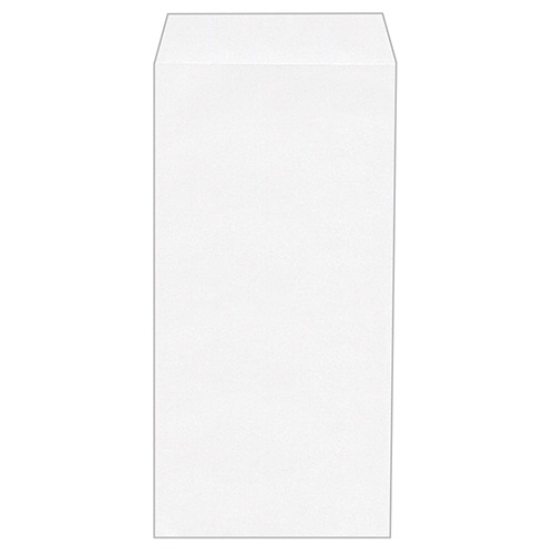 ハート 透けない封筒 ケント 長3 80g/㎡ 〒枠なし XEP243 100枚/袋(ご注文単位1袋)【直送品】