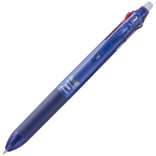 パイロット 多色ゲルインキボールペン フリクションボール3 スリム 0.5mm (軸色:ブルー) LKFBS60EF-L 1本(ご注文単位1本)【直送品】