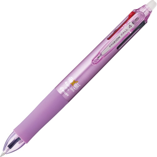 パイロット 多色ゲルインキボールペン フリクションボール4 0.5mm (軸色:ピンク) LKFB-80EF-P 1本(ご注文単位1本)【直送品】