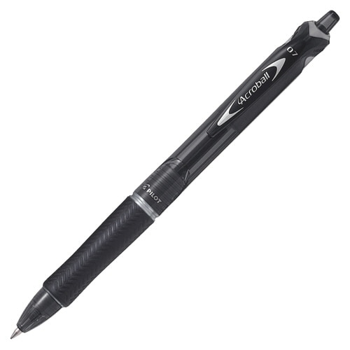パイロット 油性ボールペン アクロボール150 細字0.7mm ブラック BAB-15F-BB 1本（ご注文単位1本）【直送品】