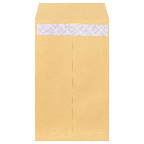 ピース R40再生紙クラフト封筒 テープのり付 角8 85g/㎡ 843 100枚/袋（ご注文単位1袋）【直送品】