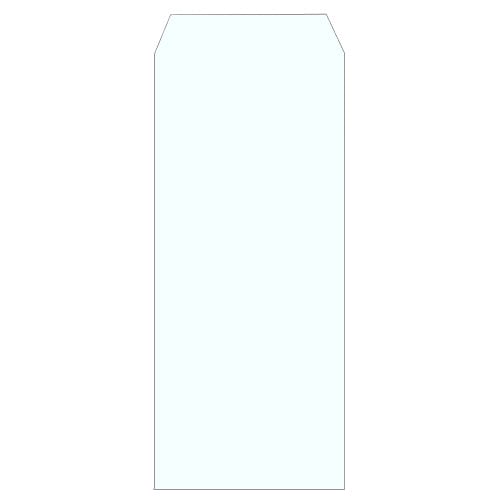 ピース 再生ケント封筒 長4 80g/㎡ 〒枠なし センター貼 業務用パック 406-80 1000枚/箱（ご注文単位1箱）【直送品】
