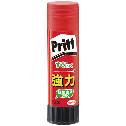 プラス スティックのり プリット ジャンボ 約40g NS-704 10本/セット（ご注文単位1セット）【直送品】