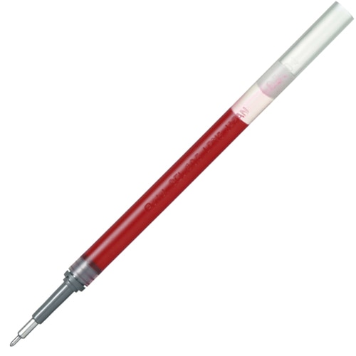 ぺんてる ゲルインクボールペン替芯 0.5mmニードルチップ 赤 エナージェルシリーズ用 XLRN5-B 10本/セット(ご注文単位1セット)【直送品】