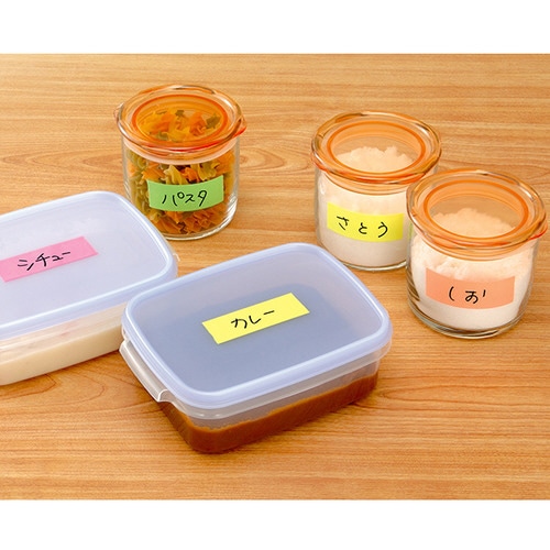 ヤマト メモック ロールテープ 蛍光紙 つめかえ用 15mm幅 オレンジ&レモン&ライム RK-15H-A 3巻/袋（ご注文単位1袋）【直送品】