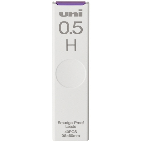 三菱鉛筆 シャープ替芯 ユニ 0.5mm H ULS0540H 40本/個（ご注文単位1個）【直送品】