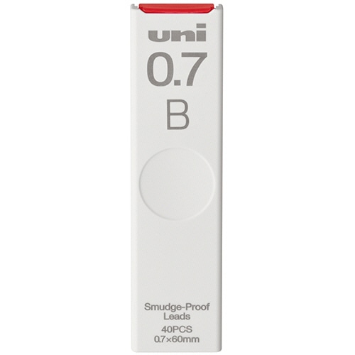 三菱鉛筆 シャープ替芯 ユニ 0.7mm B ULS0740B 40本/個（ご注文単位1個）【直送品】