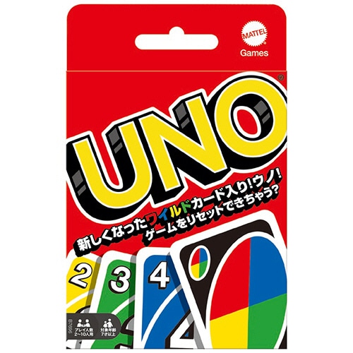 マテル・インターナショナル ウノ カードゲーム B7696 1セット（ご注文単位1セット）【直送品】
