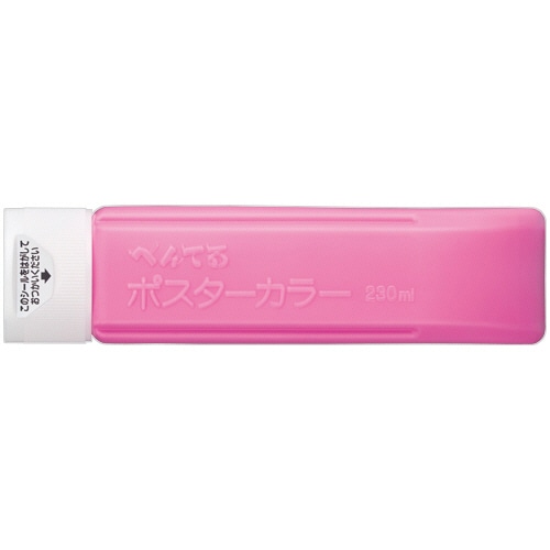 ぺんてる えのぐ ポスターカラー(クラス用) 単色 230ml ももいろ YNG3T15 1本(ご注文単位1本)【直送品】