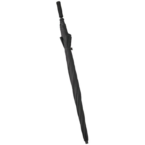 スギハラ 特大長傘 手開き 102cm 無地 ブラック 1本（ご注文単位1本）【直送品】