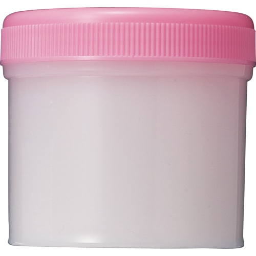 シンリョウ SK軟膏容器 B型 120ml ピンク 100個/袋（ご注文単位1袋）【直送品】