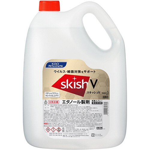 花王 スキッシュV 4.5L 1本(ご注文単位1本)【直送品】