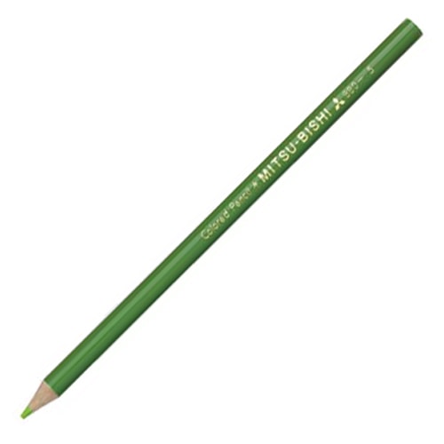 三菱鉛筆 色鉛筆880級 きみどり K880.5 12本/箱(ご注文単位1箱)【直送品】