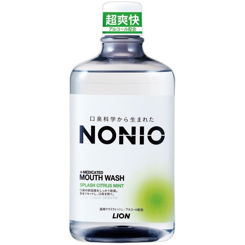ライオン NONIO マウスウォッシュ スプラッシュシトラスミント 本体 1000ml 1本(ご注文単位1本)【直送品】