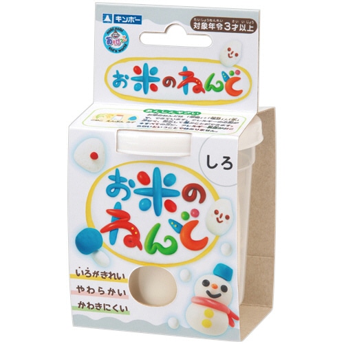 銀鳥産業 お米のねんど 白 120g 462-306 1個(ご注文単位1個)【直送品】