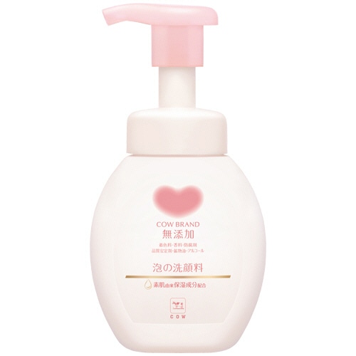 牛乳石鹸共進社 カウブランド 無添加泡の洗顔料 ポンプ付 160ml 1本（ご注文単位1本）【直送品】