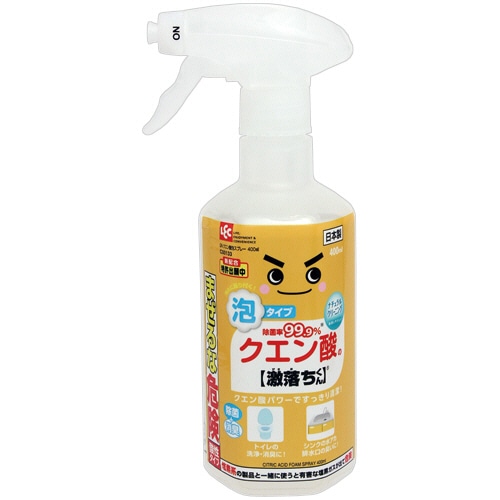 レック クエン酸泡スプレー 400ml C00133 1本(ご注文単位1本)【直送品】