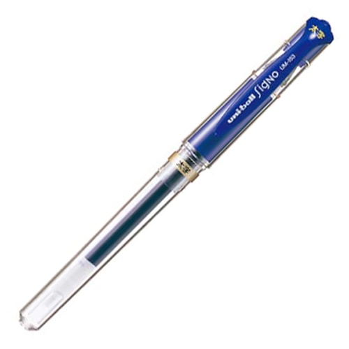 三菱鉛筆　ゲルインクボールペン　ユニボール　シグノ　太字　1.0mm　青　UM153.33　1本（ご注文単位1本）【直送品】