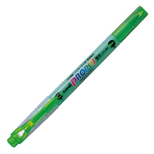 三菱鉛筆 蛍光ペン プロパス・ウインドウ 緑 PUS102T.6 1本(ご注文単位1本)【直送品】