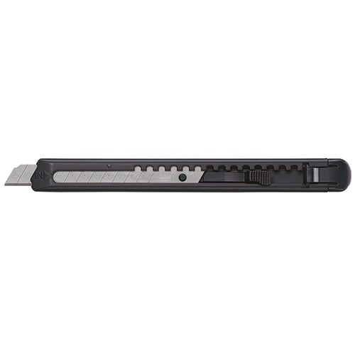 コクヨ カッターナイフ(フッ素加工刃) ブラック HA-2-SD 1本(ご注文単位1本)【直送品】