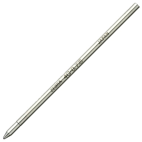 ゼブラ　油性ボールペン替芯　4C-0.7芯　赤　BR-8A-4C-R　1箱（10本）（ご注文単位1箱）【直送品】