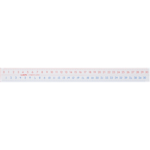 ライオン事務器　ピックアップ定規　30cm　L-10　1本（ご注文単位1本）【直送品】