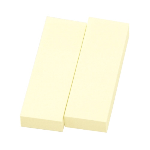 ライオン事務器　ふせん＜リペタ＞　貼ってはがせるメモ　76.2×25.4mm　イエロー　RL-10　1パック（2冊）（ご注文単位1パック）【直送品】
