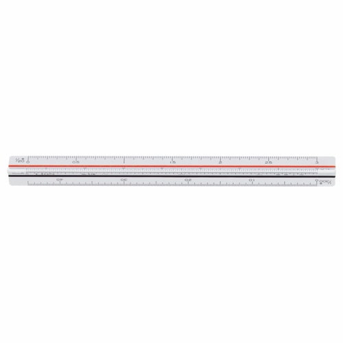 ライオン事務器　三角スケール　建築士用　150mm　No.516　1個（ご注文単位1個）【直送品】