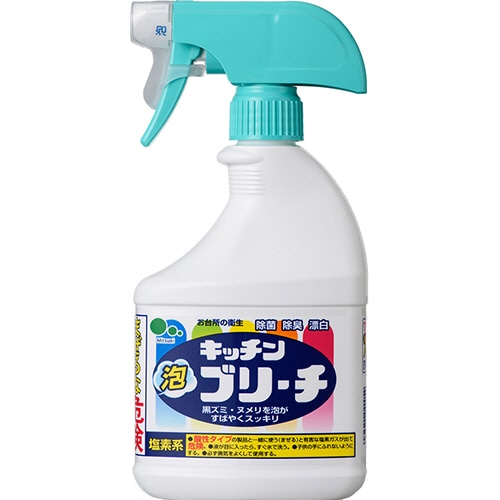 ミツエイ　泡キッチンブリーチ　本体　400ml　1本（ご注文単位1本）【直送品】