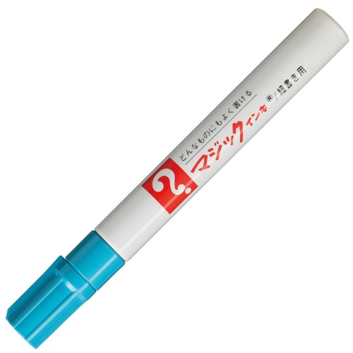 寺西化学　油性マーカー　マジックインキ　No.500（細書き用）　空色　M500-T11　1本（ご注文単位1本）【直送品】