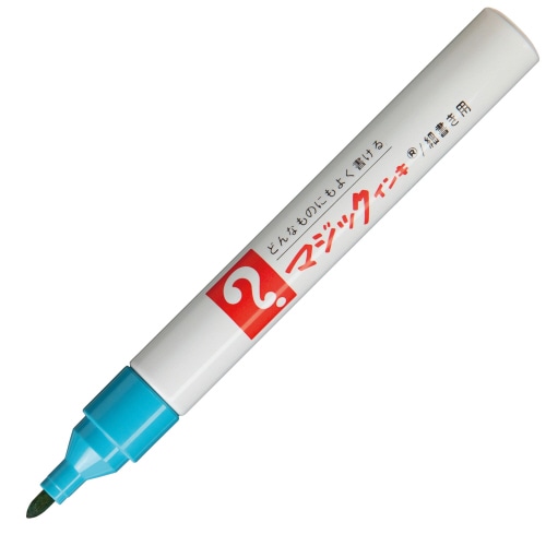 寺西化学 油性マーカー マジックインキ No.500(細書き用) 空色 M500-T11 1本(ご注文単位1本)【直送品】
