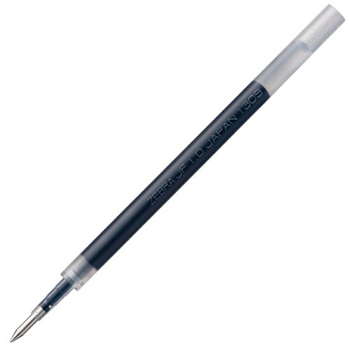 ゼブラ　ジェルボールペン替芯　JF-1.0芯　青　サラサ用　RJF10-BL　1本（ご注文単位1本）【直送品】