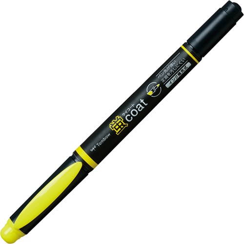 トンボ鉛筆　蛍コート　ツインタイプ　きいろ　WA-TC91　1本（ご注文単位1本）【直送品】