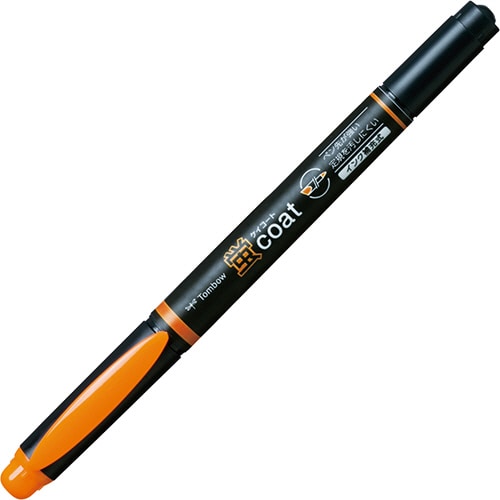 トンボ鉛筆　蛍コート　ツインタイプ　だいだい　WA-TC93　1本（ご注文単位1本）【直送品】